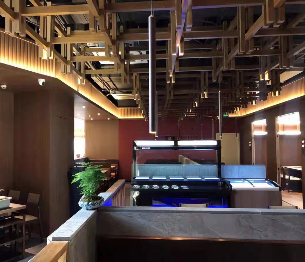 商場餐飲裝飾膜施工案例
